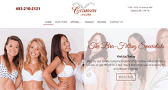 Desktop Screenshot of crimsonlingerie.com